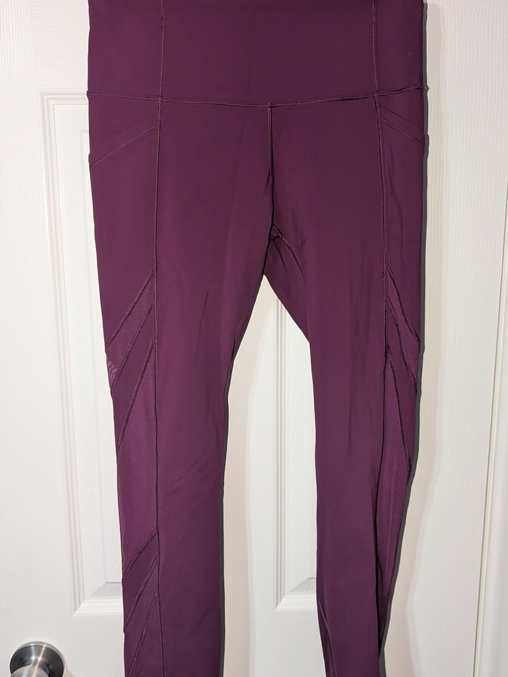 Ivivva Deep Plum High-Rise Leggings